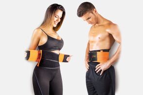 Belt for weight loss by 7 kilograms in a week