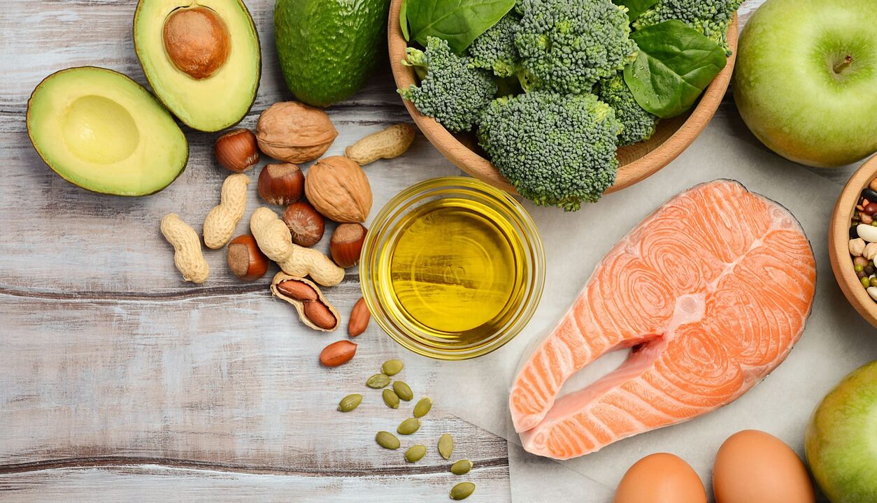 High fat foods in the keto diet for weight loss